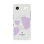 プレミアムスクエアケース with MagSafe［ LANVIN en Bleu Hearts Purple - ランバン ハート パープル ］