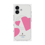 プレミアムスクエアケース with MagSafe［ LANVIN en Bleu Hearts Pink - ランバン ハート ピンク ］