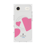 プレミアムスクエアケース with MagSafe［ LANVIN en Bleu Hearts Pink - ランバン ハート ピンク ］