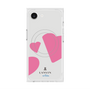 プレミアムスクエアケース with MagSafe［ LANVIN en Bleu Hearts Pink - ランバン ハート ピンク ］