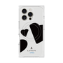プレミアムスクエアケース with MagSafe［ LANVIN en Bleu Hearts Black - ランバン ハート ブラック ］
