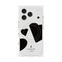 プレミアムスクエアケース with MagSafe［ LANVIN en Bleu Hearts Black - ランバン ハート ブラック ］
