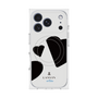 プレミアムスクエアケース with MagSafe［ LANVIN en Bleu Hearts Black - ランバン ハート ブラック ］