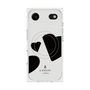 プレミアムスクエアケース with MagSafe［ LANVIN en Bleu Hearts Black - ランバン ハート ブラック ］