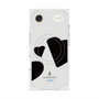 プレミアムスクエアケース with MagSafe［ LANVIN en Bleu Hearts Black - ランバン ハート ブラック ］