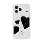 プレミアムスクエアケース with MagSafe［ LANVIN en Bleu Hearts Black - ランバン ハート ブラック ］
