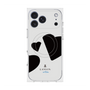 プレミアムスクエアケース with MagSafe［ LANVIN en Bleu Hearts Black - ランバン ハート ブラック ］
