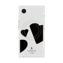 プレミアムスクエアケース with MagSafe［ LANVIN en Bleu Hearts Black - ランバン ハート ブラック ］