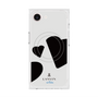 プレミアムスクエアケース with MagSafe［ LANVIN en Bleu Hearts Black - ランバン ハート ブラック ］