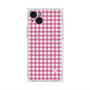 プレミアムスクエアケース with MagSafe［ Checkered Pink - ギンガムチェック ピンク ］