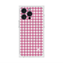プレミアムスクエアケース with MagSafe［ Checkered Pink - ギンガムチェック ピンク ］