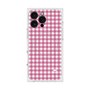 プレミアムスクエアケース with MagSafe［ Checkered Pink - ギンガムチェック ピンク ］