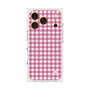 プレミアムスクエアケース with MagSafe［ Checkered Pink - ギンガムチェック ピンク ］