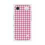 プレミアムスクエアケース with MagSafe［ Checkered Pink - ギンガムチェック ピンク ］