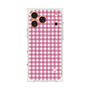 プレミアムスクエアケース with MagSafe［ Checkered Pink - ギンガムチェック ピンク ］