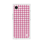 プレミアムスクエアケース with MagSafe［ Checkered Pink - ギンガムチェック ピンク ］