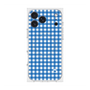 プレミアムスクエアケース with MagSafe［ Checkered Blue - ギンガムチェック ブルー ］