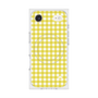 プレミアムスクエアケース with MagSafe［ Checkered Yellow - ギンガムチェック イエロー ］