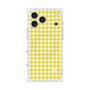 プレミアムスクエアケース with MagSafe［ Checkered Yellow - ギンガムチェック イエロー ］
