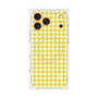 プレミアムスクエアケース with MagSafe［ Checkered Yellow - ギンガムチェック イエロー ］