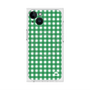 プレミアムスクエアケース with MagSafe［ Checkered Green - ギンガムチェック グリーン ］