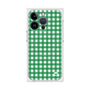プレミアムスクエアケース with MagSafe［ Checkered Green - ギンガムチェック グリーン ］