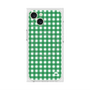 プレミアムスクエアケース with MagSafe［ Checkered Green - ギンガムチェック グリーン ］