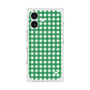 プレミアムスクエアケース with MagSafe［ Checkered Green - ギンガムチェック グリーン ］