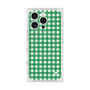 プレミアムスクエアケース with MagSafe［ Checkered Green - ギンガムチェック グリーン ］