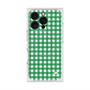 プレミアムスクエアケース with MagSafe［ Checkered Green - ギンガムチェック グリーン ］