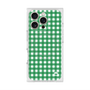 プレミアムスクエアケース with MagSafe［ Checkered Green - ギンガムチェック グリーン ］