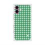 プレミアムスクエアケース with MagSafe［ Checkered Green - ギンガムチェック グリーン ］