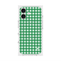 プレミアムスクエアケース with MagSafe［ Checkered Green - ギンガムチェック グリーン ］