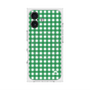 プレミアムスクエアケース with MagSafe［ Checkered Green - ギンガムチェック グリーン ］