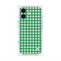 プレミアムスクエアケース with MagSafe［ Checkered Green - ギンガムチェック グリーン ］