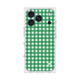 プレミアムスクエアケース with MagSafe［ Checkered Green - ギンガムチェック グリーン ］