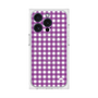 プレミアムスクエアケース with MagSafe［ Checkered Purple - ギンガムチェック パープル ］