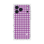 プレミアムスクエアケース with MagSafe［ Checkered Purple - ギンガムチェック パープル ］