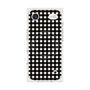 プレミアムスクエアケース with MagSafe［ Checkered Purple - ギンガムチェック ブラック ］