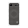 プレミアムスクエアケース with MagSafe［ Checkered Purple - ギンガムチェック ブラック ］