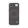 プレミアムスクエアケース with MagSafe［ Checkered Purple - ギンガムチェック ブラック ］
