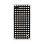 プレミアムスクエアケース with MagSafe［ Checkered Purple - ギンガムチェック ブラック ］