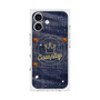 プレミアムスクエアケース with MagSafe［ Denim Used Jeans - デニム・ユーズド・ジーンズ ］