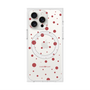 プレミアムスクエアケース with MagSafe［ Dippin dots Red - ディッピンドッツ レッド ］