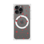 プレミアムスクエアケース with MagSafe［ Dippin dots Red - ディッピンドッツ レッド ］