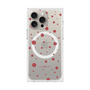 プレミアムスクエアケース with MagSafe［ Dippin dots Red - ディッピンドッツ レッド ］