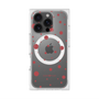 プレミアムスクエアケース with MagSafe［ Dippin dots Red - ディッピンドッツ レッド ］
