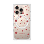 プレミアムスクエアケース with MagSafe［ Dippin dots Red - ディッピンドッツ レッド ］