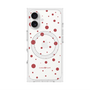 プレミアムスクエアケース with MagSafe［ Dippin dots Red - ディッピンドッツ レッド ］