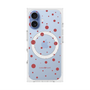 プレミアムスクエアケース with MagSafe［ Dippin dots Red - ディッピンドッツ レッド ］